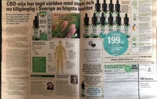 cbd olja sverige